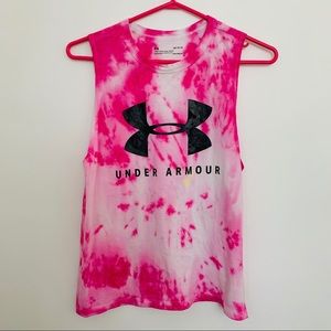 Under Armour tie dye Sportstyle Graphic Tank